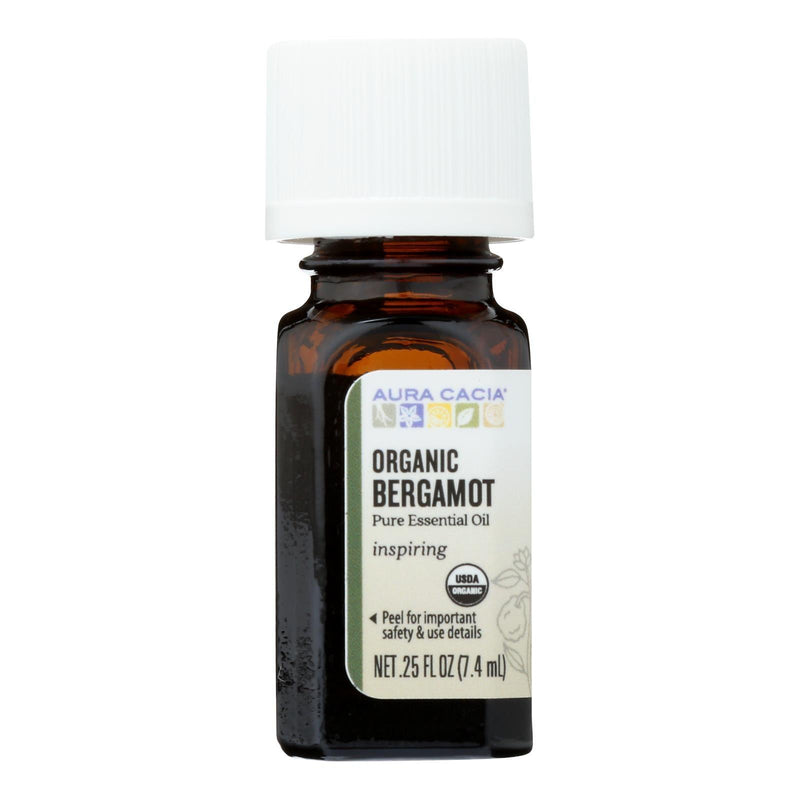 Aura Cacia - Organic Bergamot - .25 Oz - Orca Market