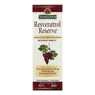 Nature's Answer - Resveratrol Reserve Alcohol Free - 5 Fl Oz - Orca Market