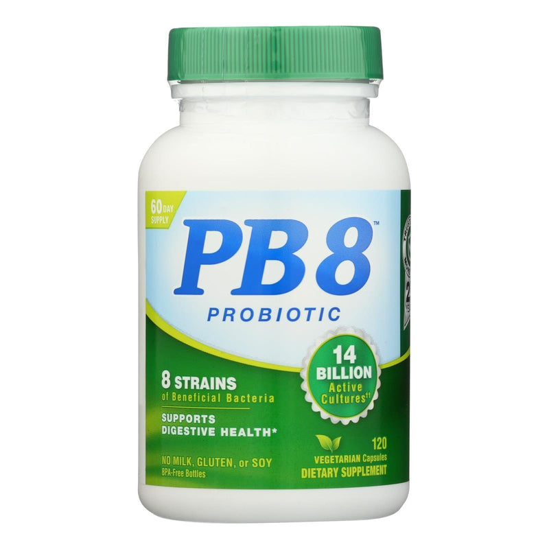 Nutrition Now Pb 8 Pro-biotic Acidophilus For Life - 120 Vegetarian Capsules - Orca Market