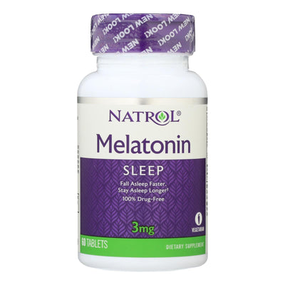 Natrol Melatonin - 3 Mg - 60 Tablets - Orca Market