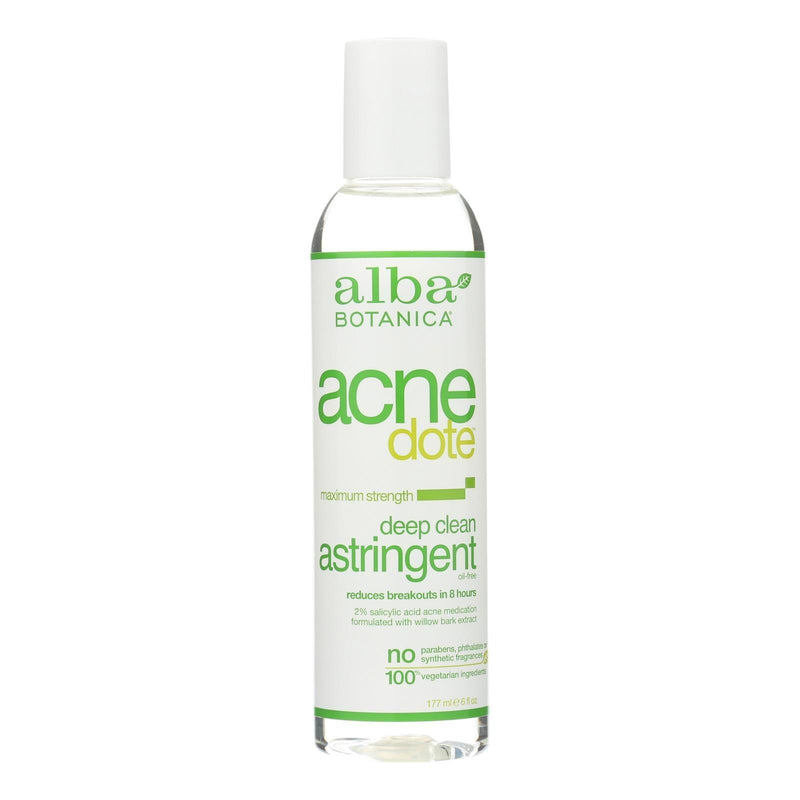 Alba Botanica - Acnedote Deep Clean Astringent - 6 Oz - Orca Market