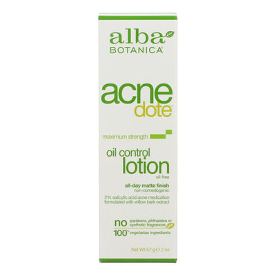 Alba Botanica - Natural Acnedote Oil Control Lotion - 2 Fl Oz - Orca Market