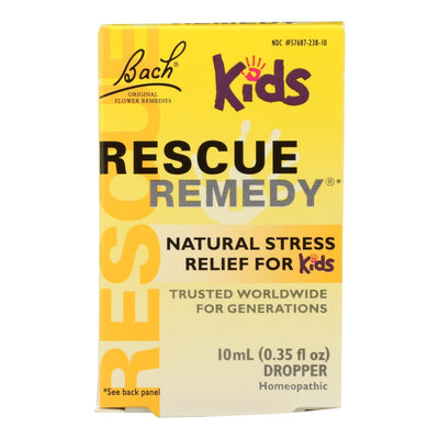 Bach Flower Remedies Rescue Remedy Kids - 0.35 Fl Oz - Orca Market