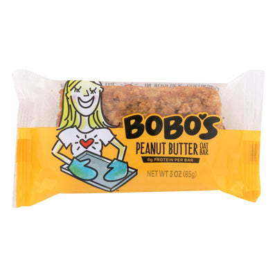 Bobo's Oat Bars - All Natural - Peanut Butter - 3 Oz Bars - Case Of 12 - Orca Market