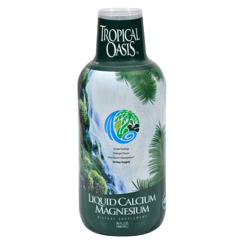 Tropical Oasis Liquid Calcium And Magnesium Orange - 16 Fl Oz - Orca Market