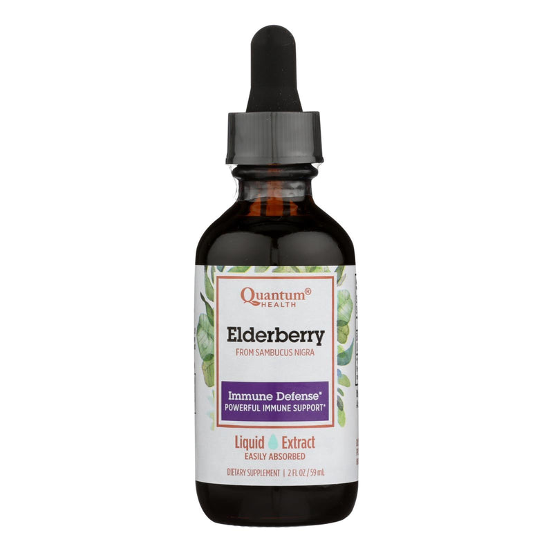 Quantum Elderberry Immune Defense Extract - 2 Fl Oz - Orca Market