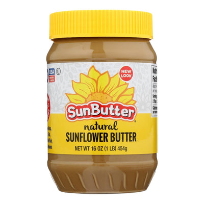 Sunbutter Sunflower Butter - Natural - Case Of 6 - 16 Oz. - Orca Market