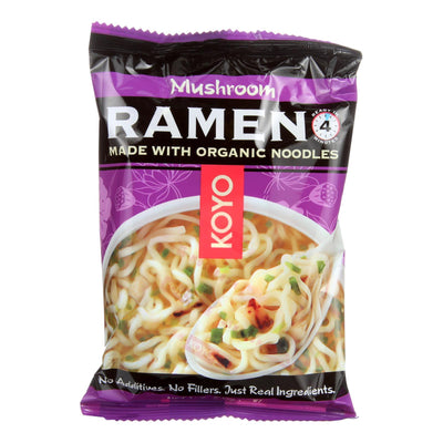 Koyo Ramen - Mushroom - Case Of 12 - 2 Oz. - Orca Market