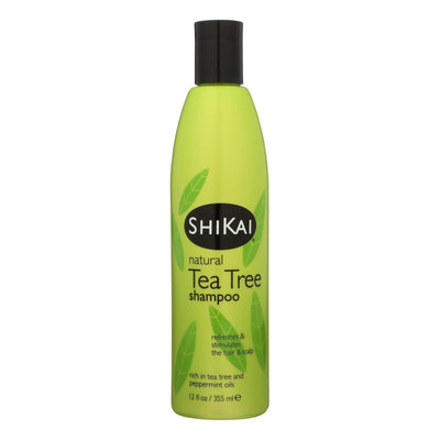 Shikai Natural Tea Tree Shampoo - 12 Fl Oz - Orca Market