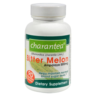 Charantea Bitter Melon - 500 Mg - 90 Vegetarian Capsules - Orca Market