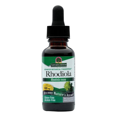 Nature's Answer - Rhodiola Root Alcohol Free - 1 Fl Oz - Orca Market