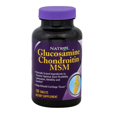 Natrol Glucosamine Chondroitin And Msm - 150 Tablets - Orca Market