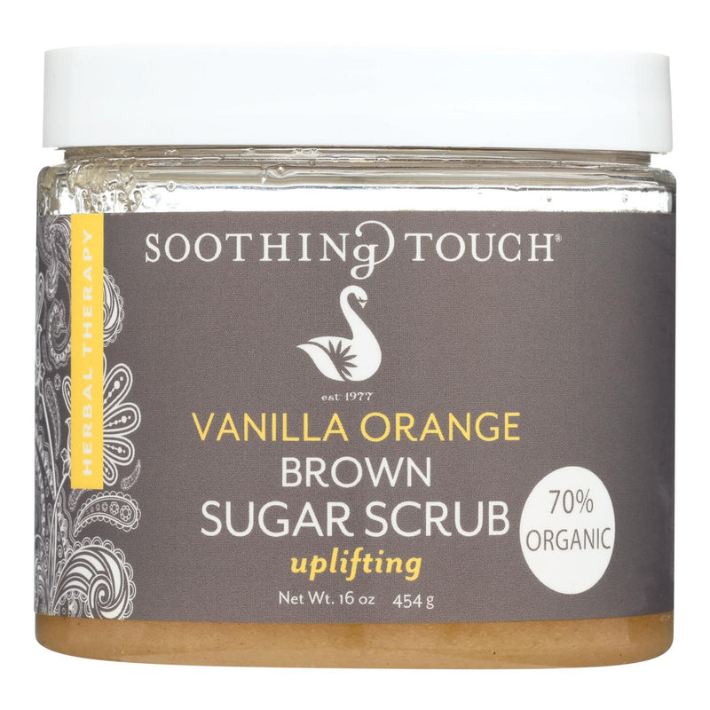 Soothing Touch Brown Sugar Scrub - Vanilla Orange - 16 Oz - Orca Market