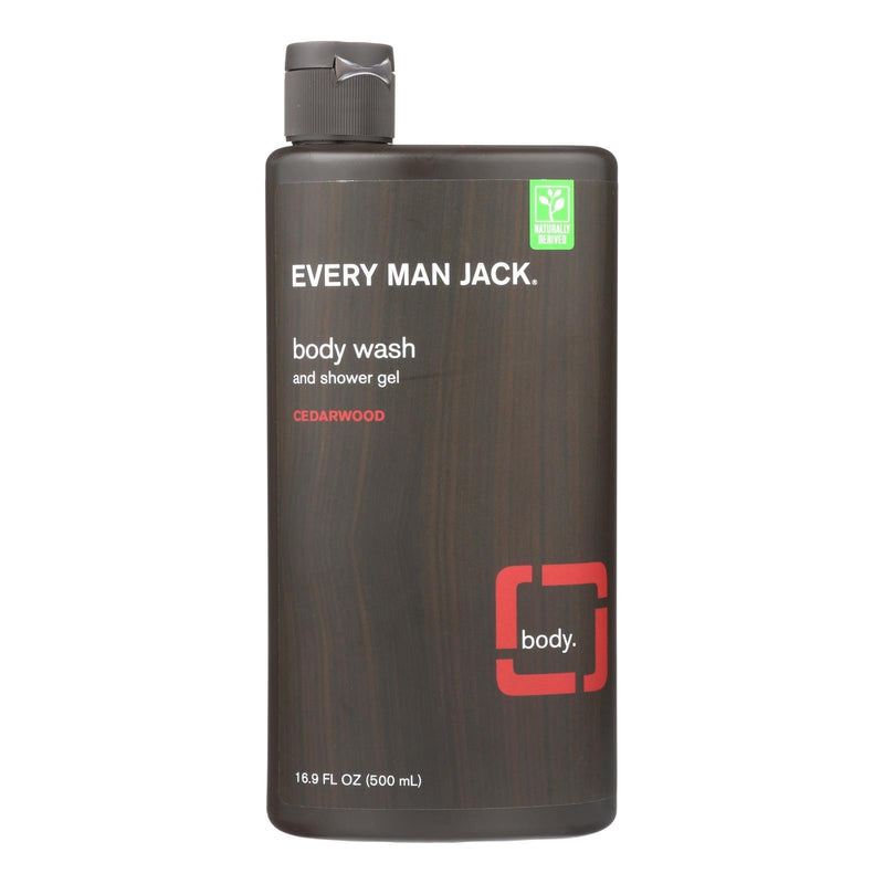 Every Man Jack Body Wash - Cedarwood - 16.9 Oz - Orca Market