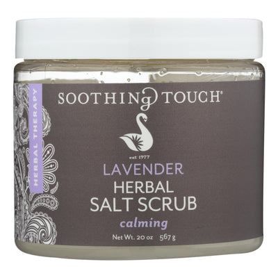 Soothing Touch Salt Scrub - Lavender - 20 Oz - Orca Market