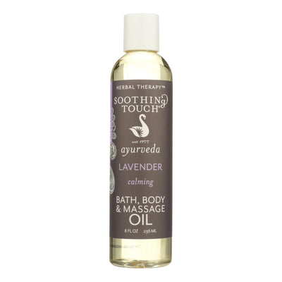 Soothing Touch Bath And Body Oil - Lavender - 8 Oz - Orca Market