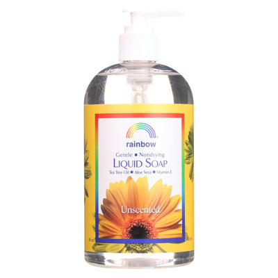 Rainbow Research Liquid Soap - Gentle Nondrying - Unscented - 16 Fl Oz - Orca Market