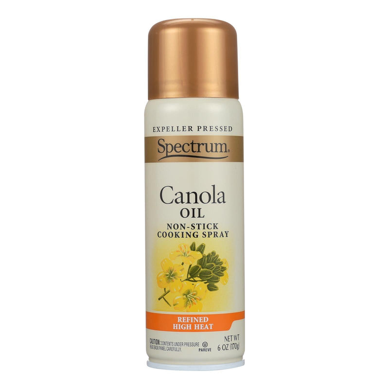 Spectrum Naturals Spray Oil - Canola - High Heat - 6 Oz - Case Of 6 - Orca Market