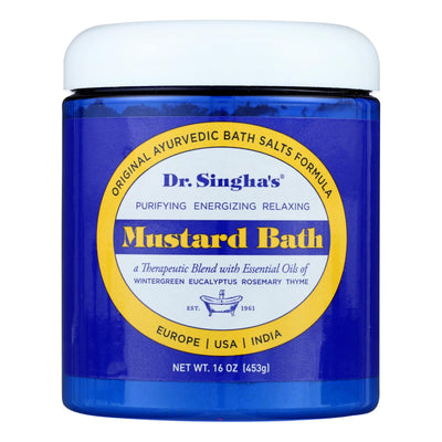 Dr. Singha's Mustard Bath - 16 Oz - Orca Market