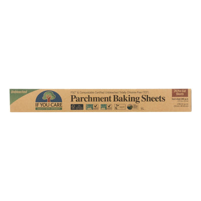 If You Care Parchment Baking Sheet - Paper - Case Of 12 - 24 Count - Orca Market