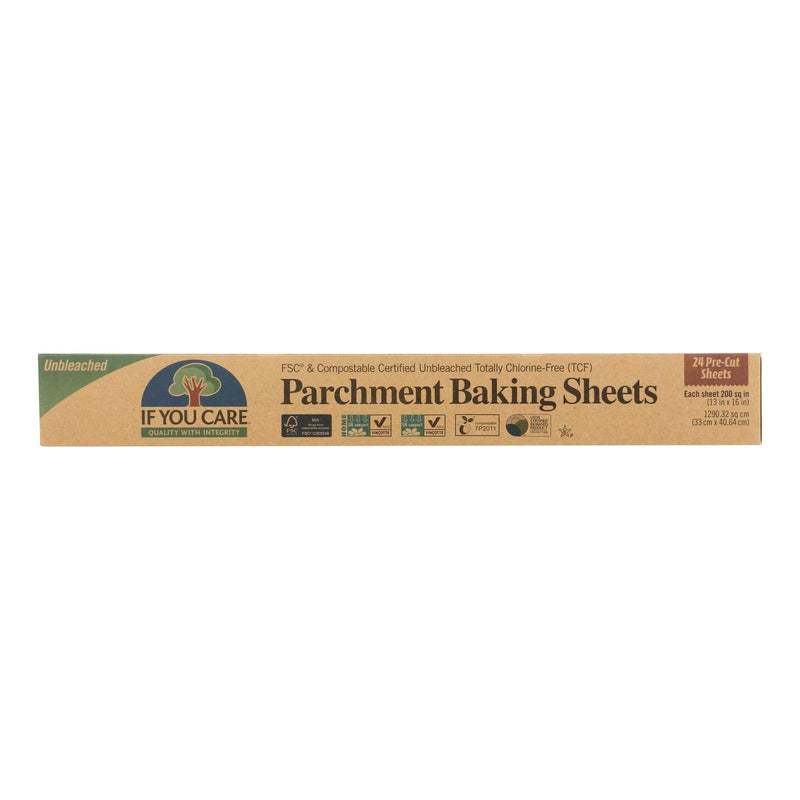 If You Care Parchment Baking Sheet - Paper - Case Of 12 - 24 Count - Orca Market