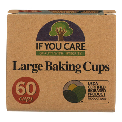 If You Care Baking Cups - Brown 2.5 Inch - Case Of 24 - 60 Count - Orca Market