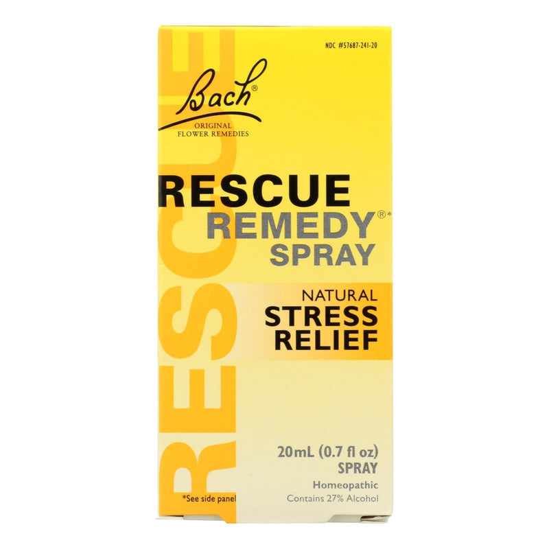 Bach Flower Remedies Essences Rescue Remedy Spray Original Flower - 0.7 Fl Oz - Orca Market