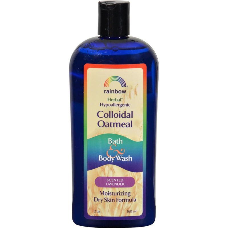 Rainbow Research Colloidal Oatmeal Bath And Body Wash Lavender - 12 Fl Oz - Orca Market