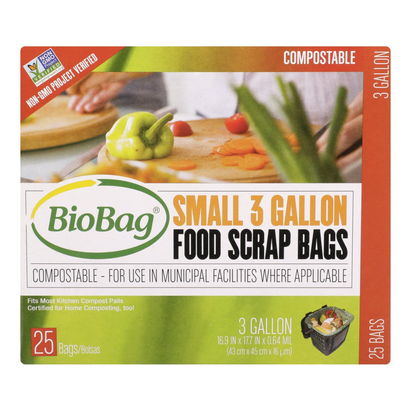 Biobag - 3 Gallon Compost/waste Bags - Case Of 12 - 25 Count - Orca Market