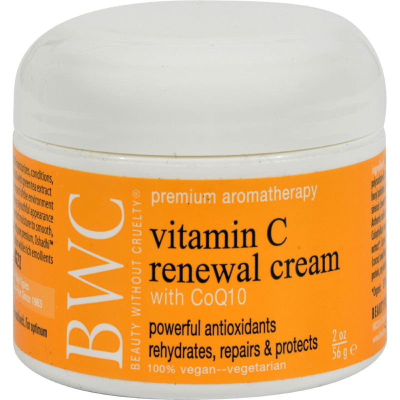 Beauty Without Cruelty Renewal Cream Vitamin C With Coq10 - 2 Oz - Orca Market