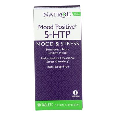 Natrol Mood Positive 5-htp - 50 Tablets - Orca Market