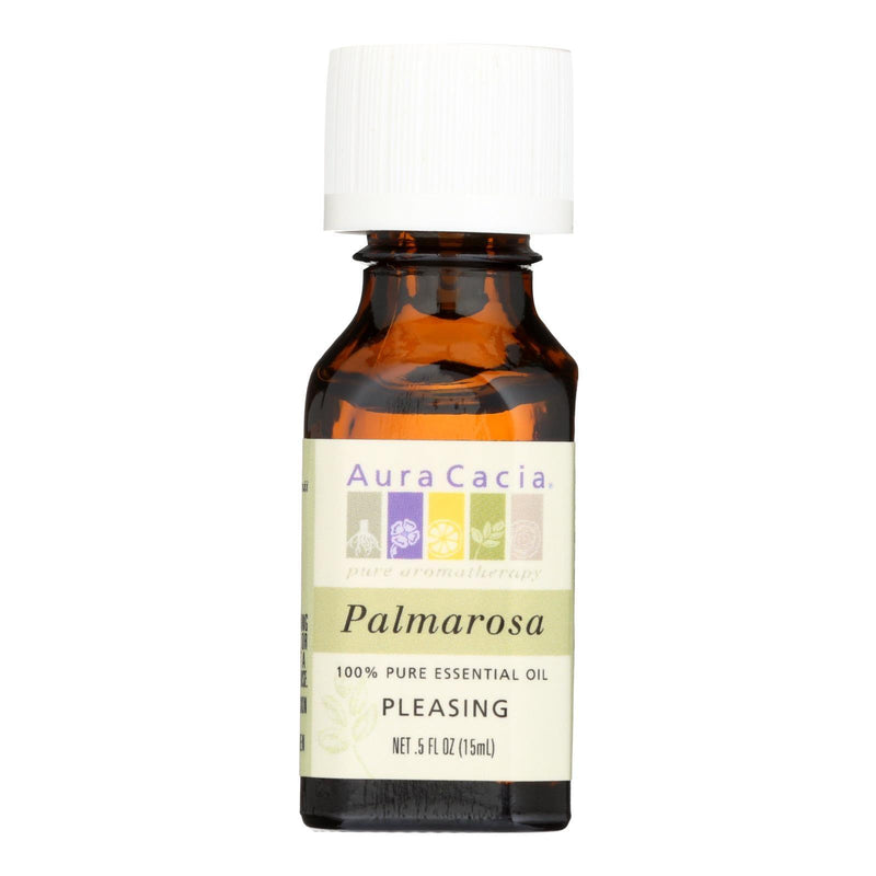 Aura Cacia - Pure Essential Oil Palmarosa - 0.5 Fl Oz - Orca Market