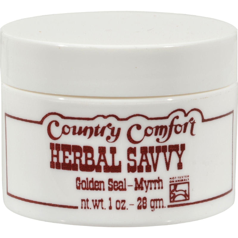 Country Comfort Herbal Savvy Golden Seal-myrrh - 2 Oz - Orca Market