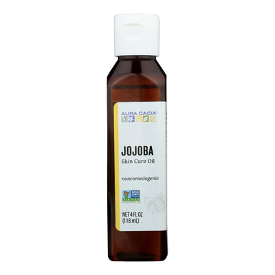 Aura Cacia - Jojoba Natural Skin Care Oil - 4 Fl Oz - Orca Market