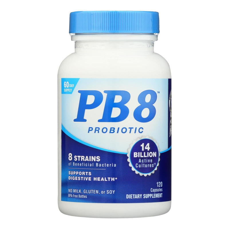 Nutrition Now Pb 8 Pro-biotic Acidophilus For Life - 120 Capsules - Orca Market