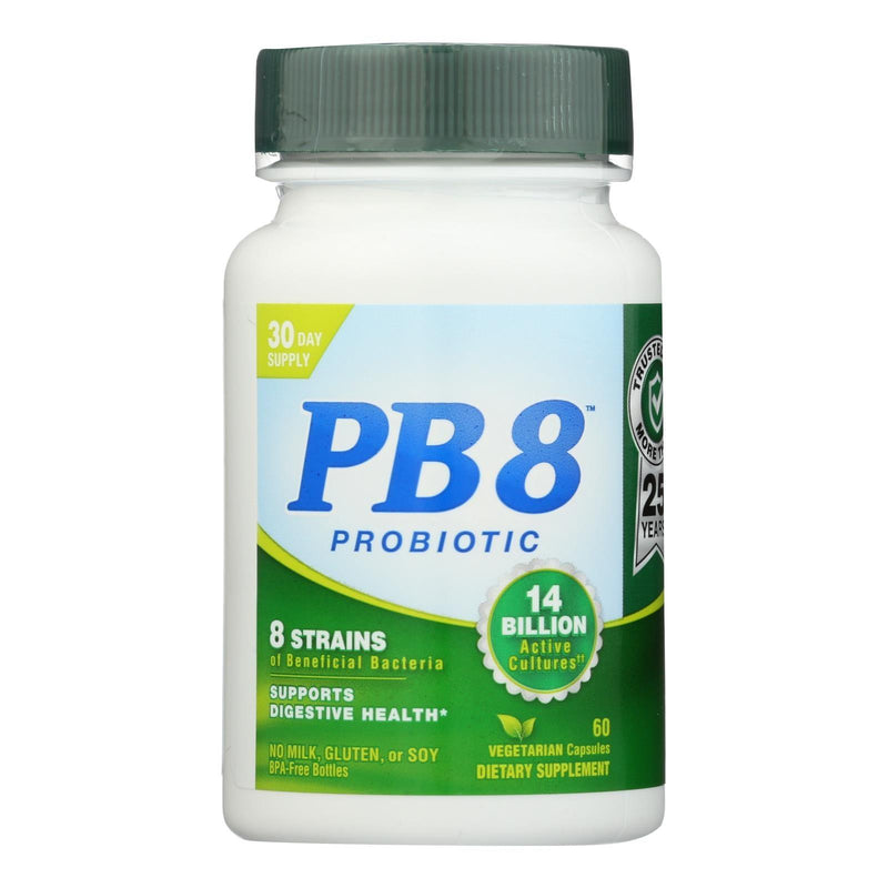 Nutrition Now Pb 8 Pro-biotic Acidophilus For Life - 500 Mg - 60 Vegetarian Capsules - Orca Market