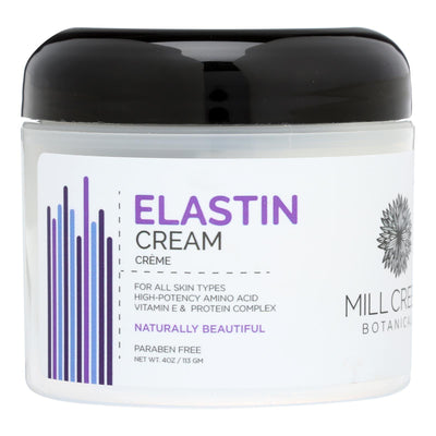 Mill Creek Botanicals Elastin Cream - 4 Oz - Orca Market