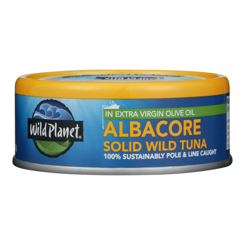 Wild Planet Wild Albacore Tuna In Extra Virgin Olive Oil - Case Of 12 - 5 Oz. - Orca Market