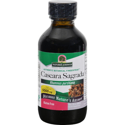 Nature's Answer - Cascara Sagrada Bark - 3 Fl Oz - Orca Market