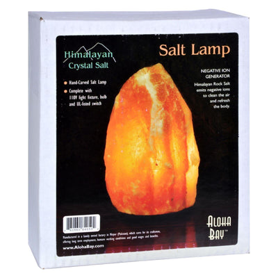 Himalayan Crystal Salt Lamp - 1 Lamp - Orca Market