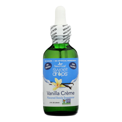 Sweet Leaf Sweet Drops Sweetener Vanilla Creme - 2 Fl Oz - Orca Market