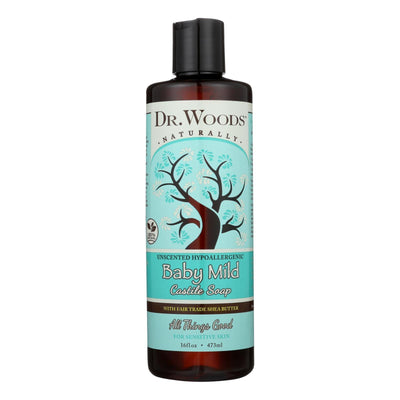 Dr. Woods Shea Vision Pure Castile Soap Baby Mild With Organic Shea Butter - 16 Fl Oz - Orca Market