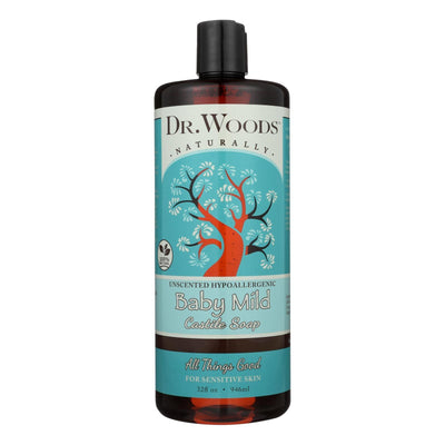 Dr. Woods Naturals Castile Soap - Baby Mild - Case Of 1 - 32 Oz. - Orca Market