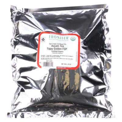 Frontier Herb Tea - Organic - Fair Trade Certified - Black - Assam - Flowering Orange Pekoe Grade - Bulk - 1 Lb - Orca Market