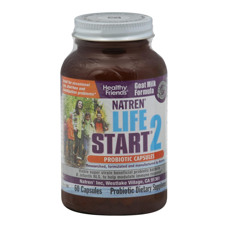 Natren Life Start 2 Probiotics For Adults - 60 Vegetarian Capsules - Orca Market