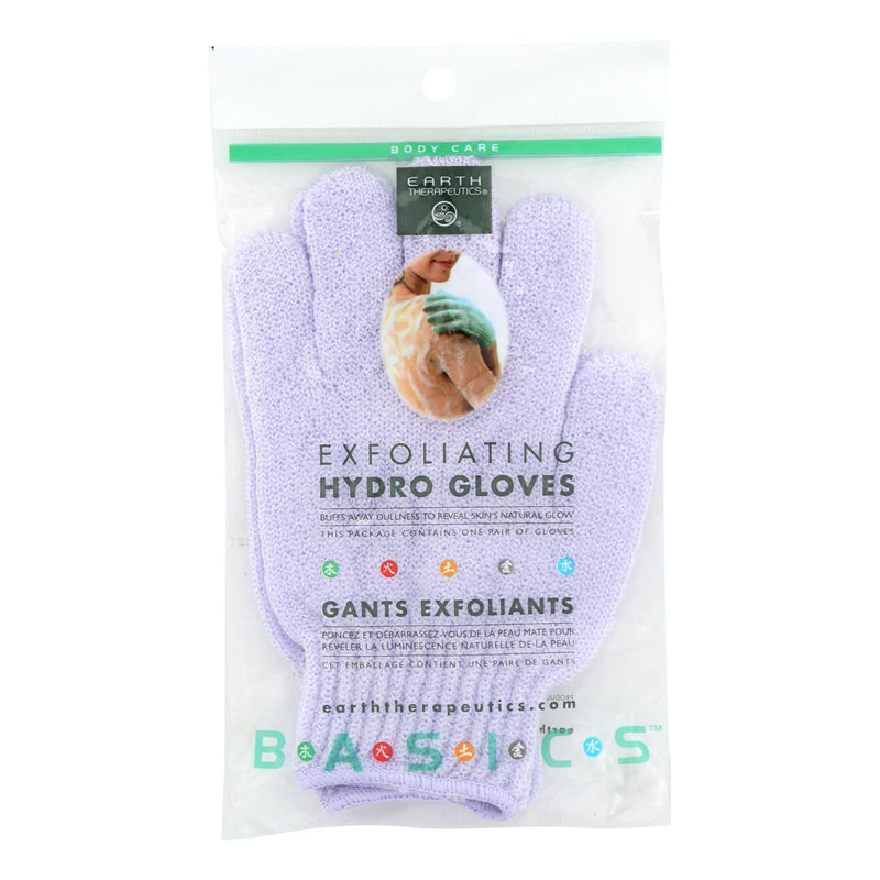 Earth Therapeutics Exfoliating Hydro Gloves White - 1 Pair - Orca Market