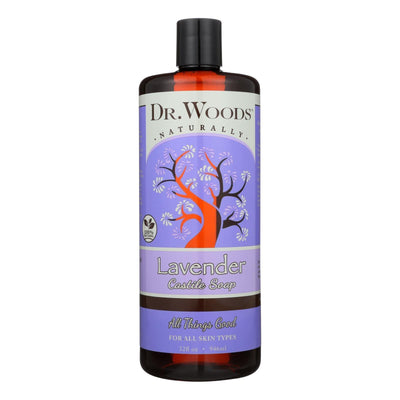 Dr. Woods Castile Soap Soothing Lavender - 32 Fl Oz - Orca Market