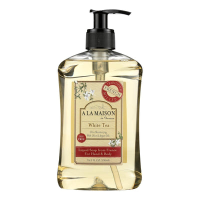 A La Maison - French Liquid Soap - White Tea - 16.9 Fl Oz - Orca Market