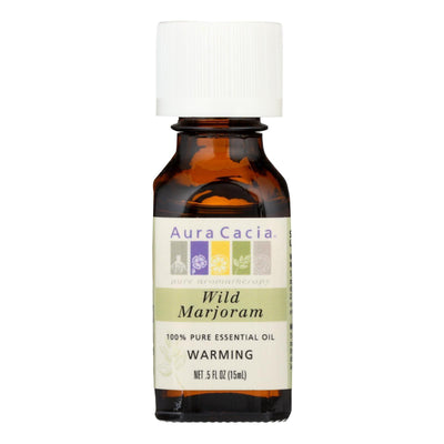 Aura Cacia - Pure Essential Oil Wild Marjoram - 0.5 Fl Oz - Orca Market