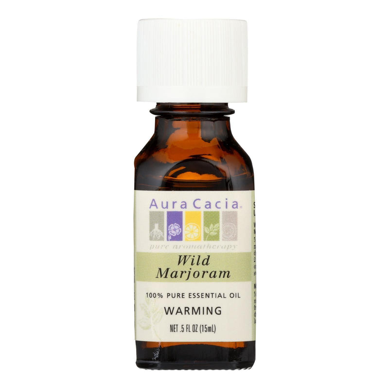 Aura Cacia - Pure Essential Oil Wild Marjoram - 0.5 Fl Oz - Orca Market